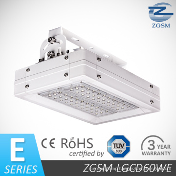 60W CE RoHS Certificated High Lumen LED Gas Station / Canopy Light